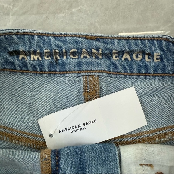 Women’s American Eagle Plaid Tiered Ruffle Denim Skirt Size 6 - Picture 13 of 16